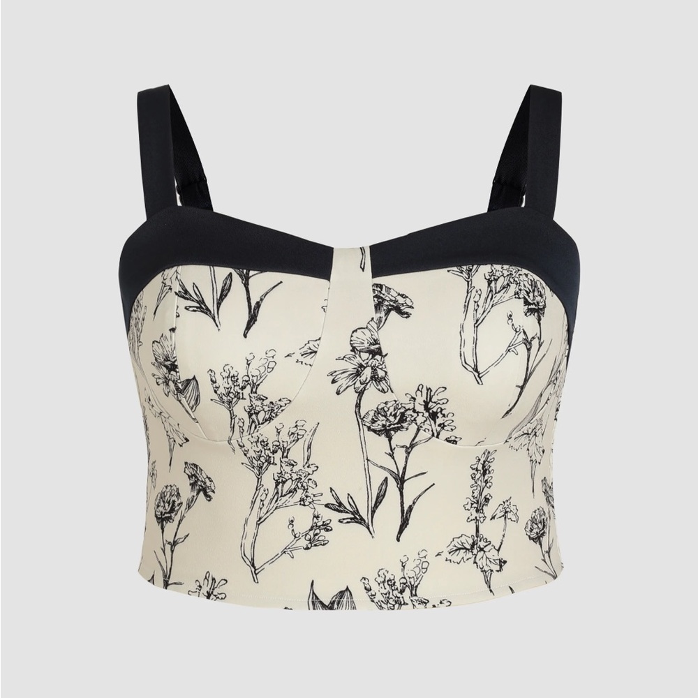 Floral Bodice Croptop